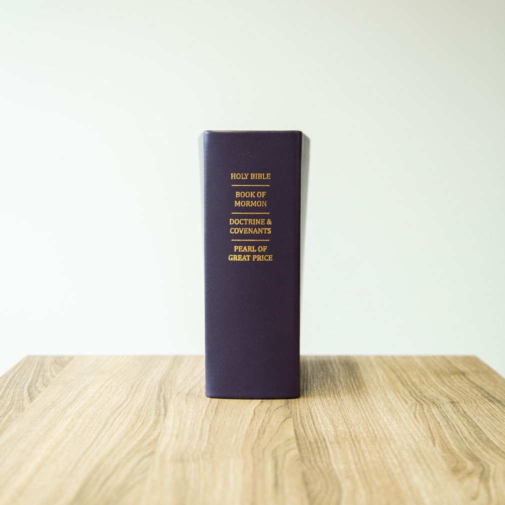 Pre-Made Hand-Bound Genuine Leather Quad - Violet